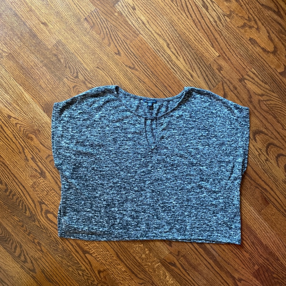 American Eagle Gray Marl Dolman Sleeve Top - Size XL